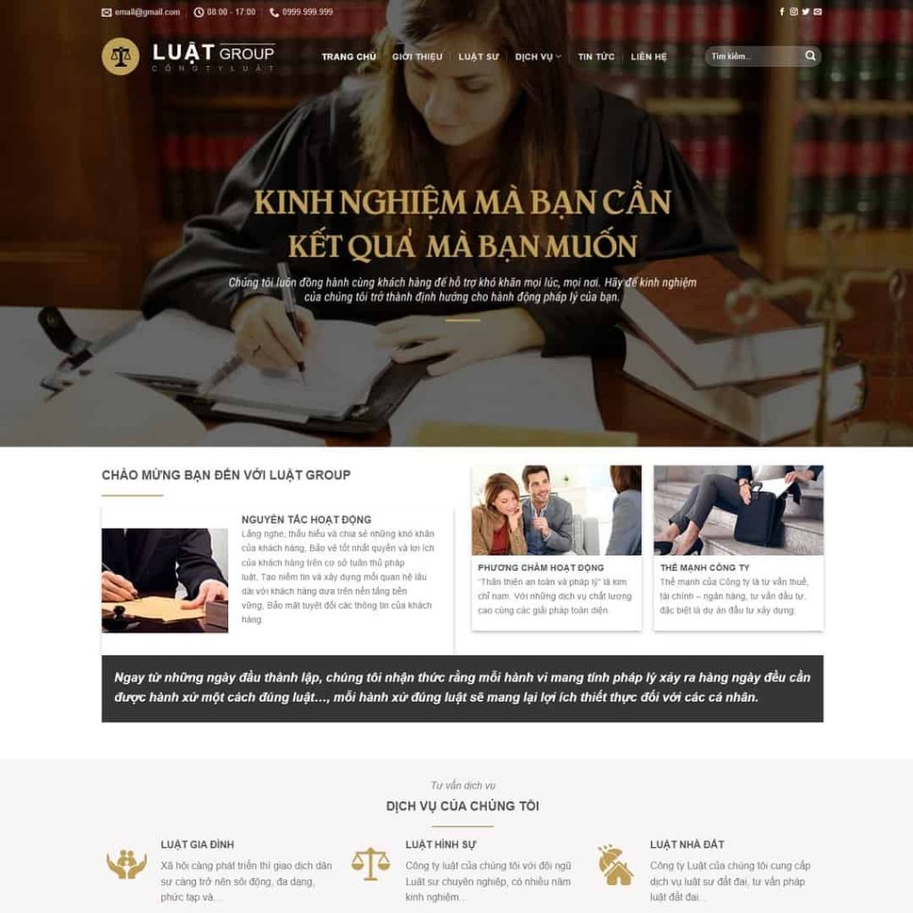 Thiết kế web chuyên nghiệp