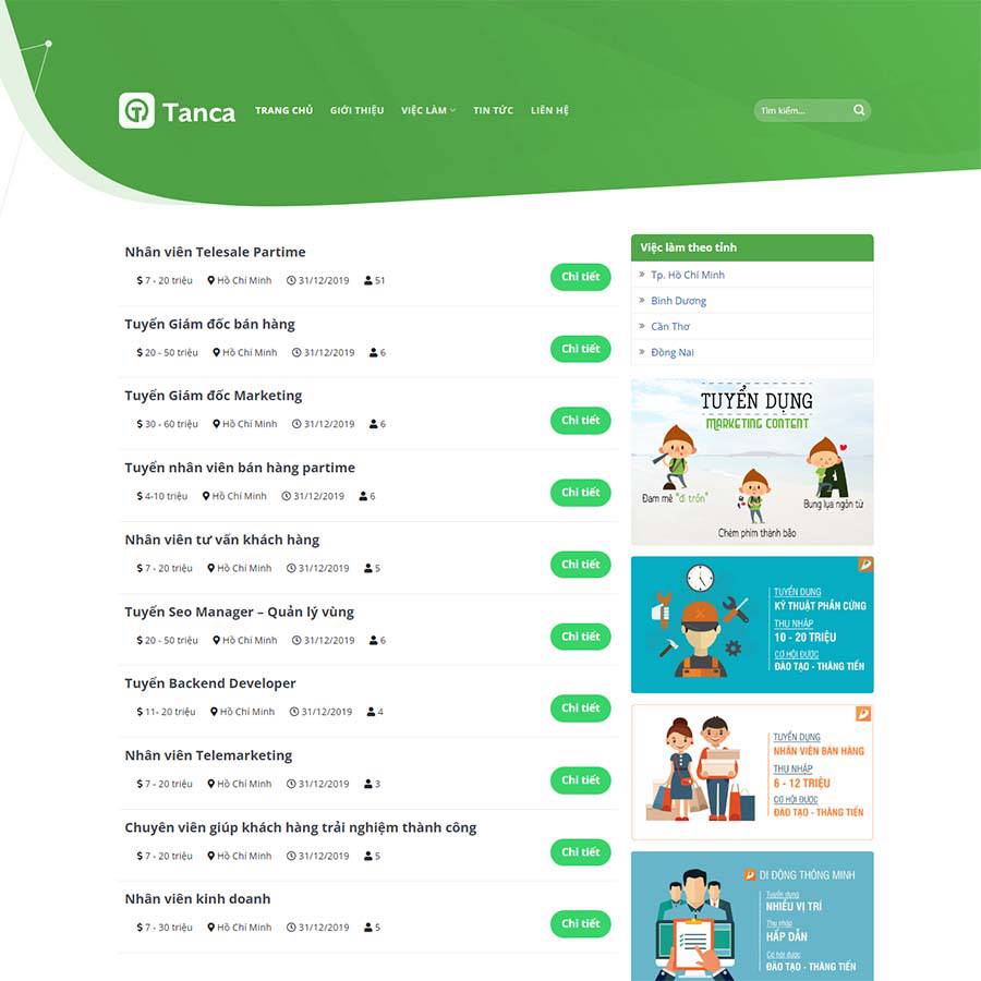 Thiết kế web chuyên nghiệp