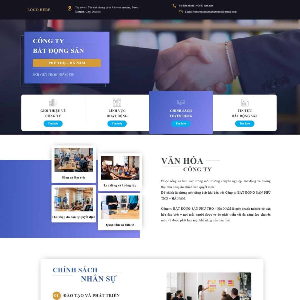 Thiết kế web chuyên nghiệp