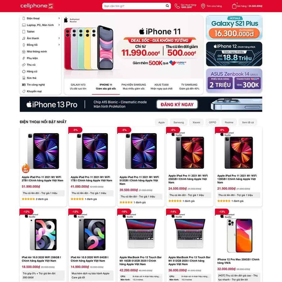 Thiết kế web chuyên nghiệp