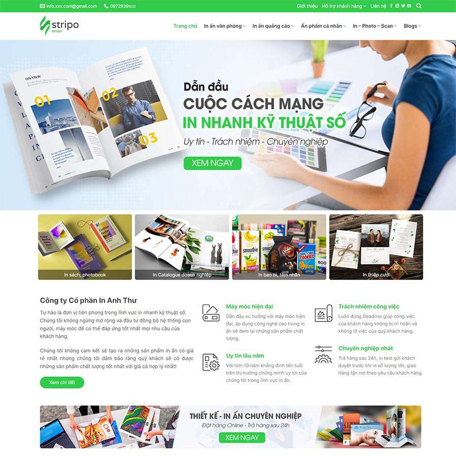 Thiết kế web chuyên nghiệp