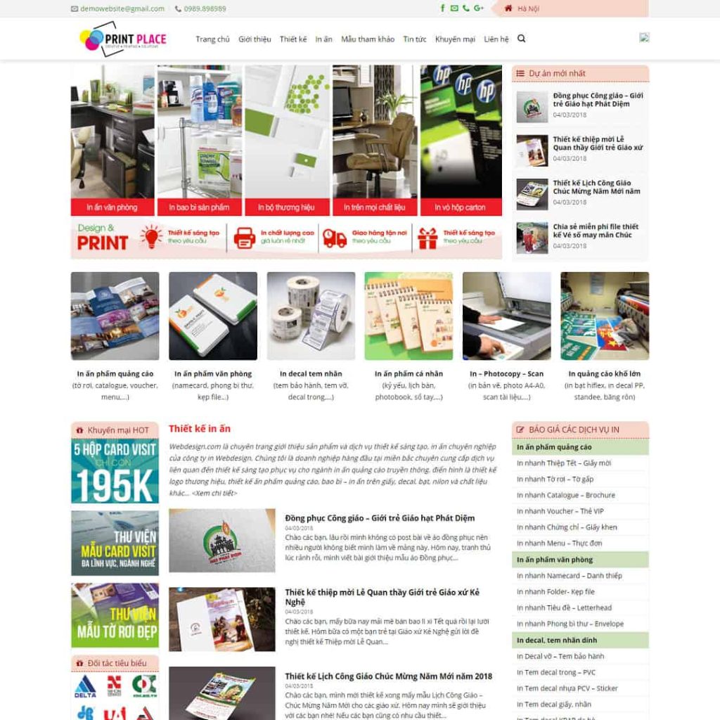 Thiết kế web chuyên nghiệp