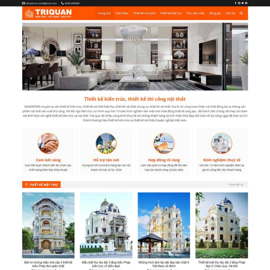 Thiết kế web chuyên nghiệp
