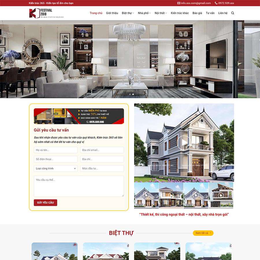 Thiết kế web chuyên nghiệp