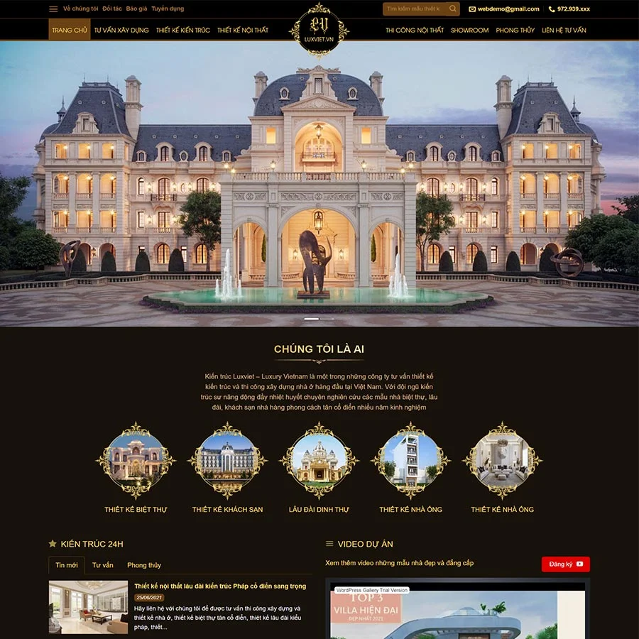 Thiết kế web chuyên nghiệp