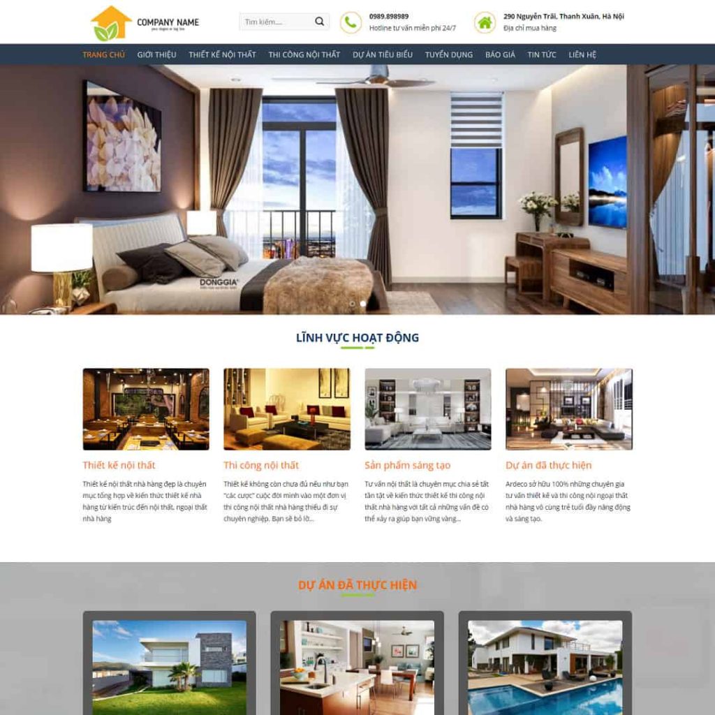 Thiết kế web chuyên nghiệp