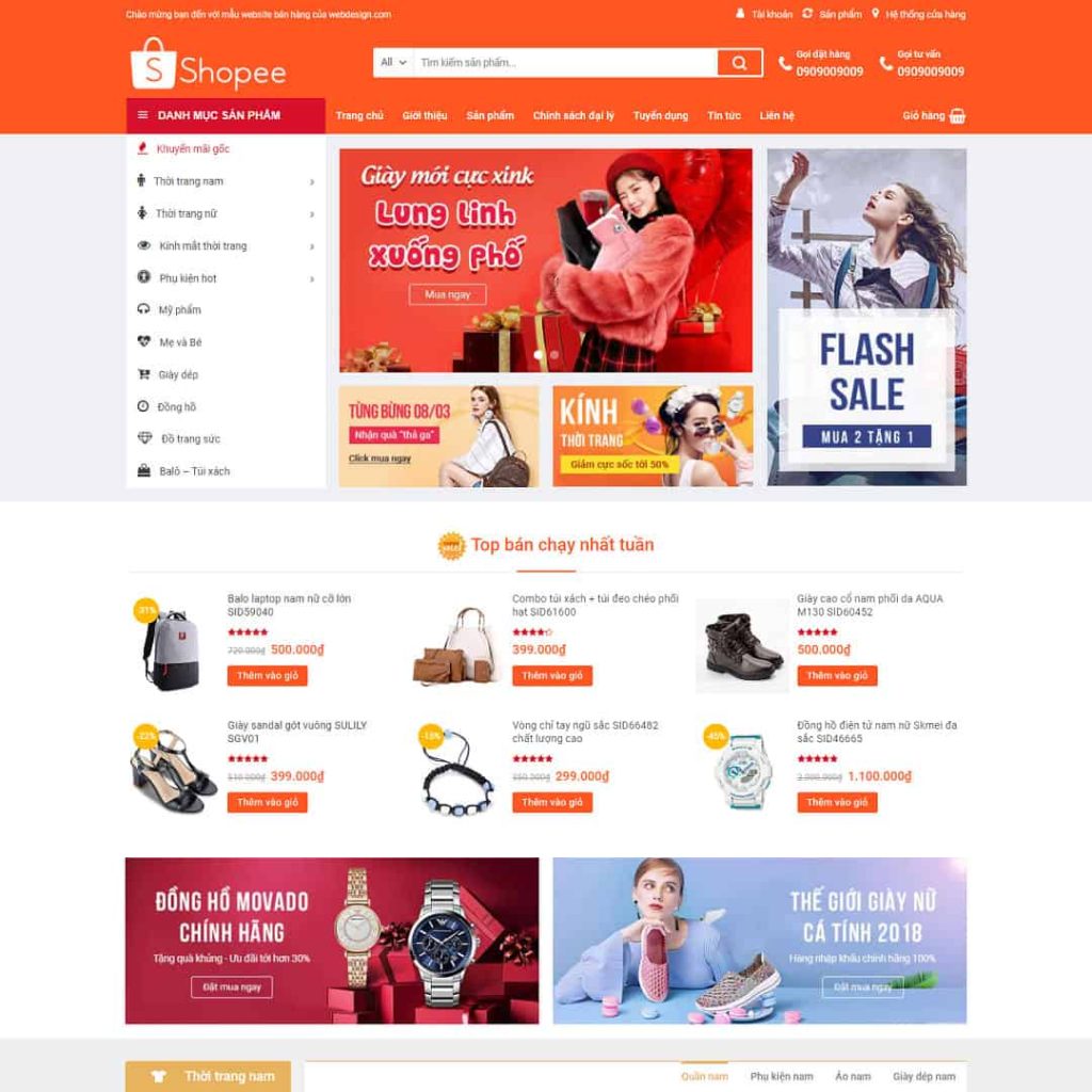 Thiết kế web chuyên nghiệp