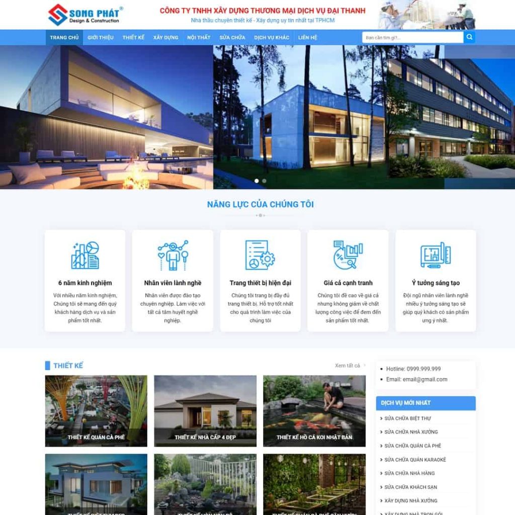 Thiết kế web chuyên nghiệp