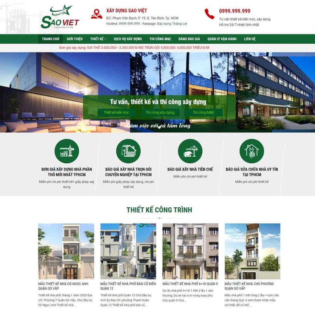 Thiết kế web chuyên nghiệp