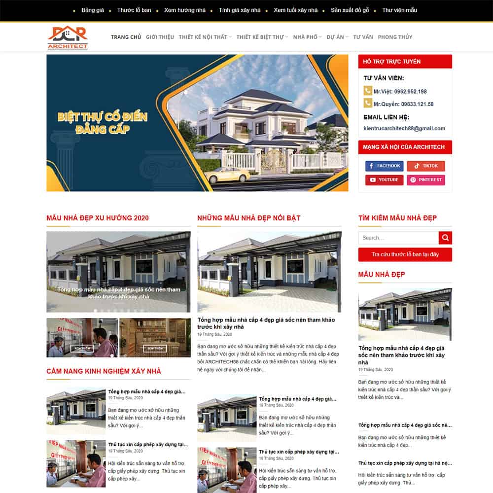 Thiết kế web chuyên nghiệp