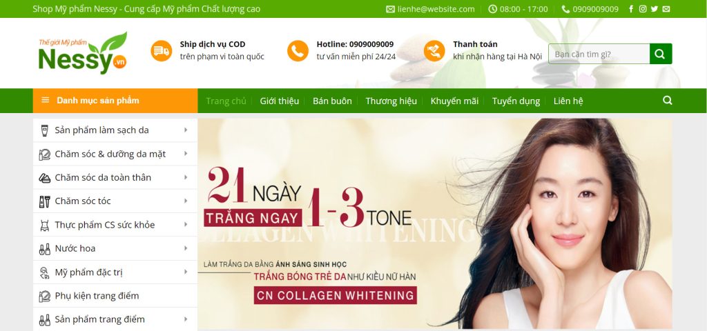 Thiết kế web chuyên nghiệp