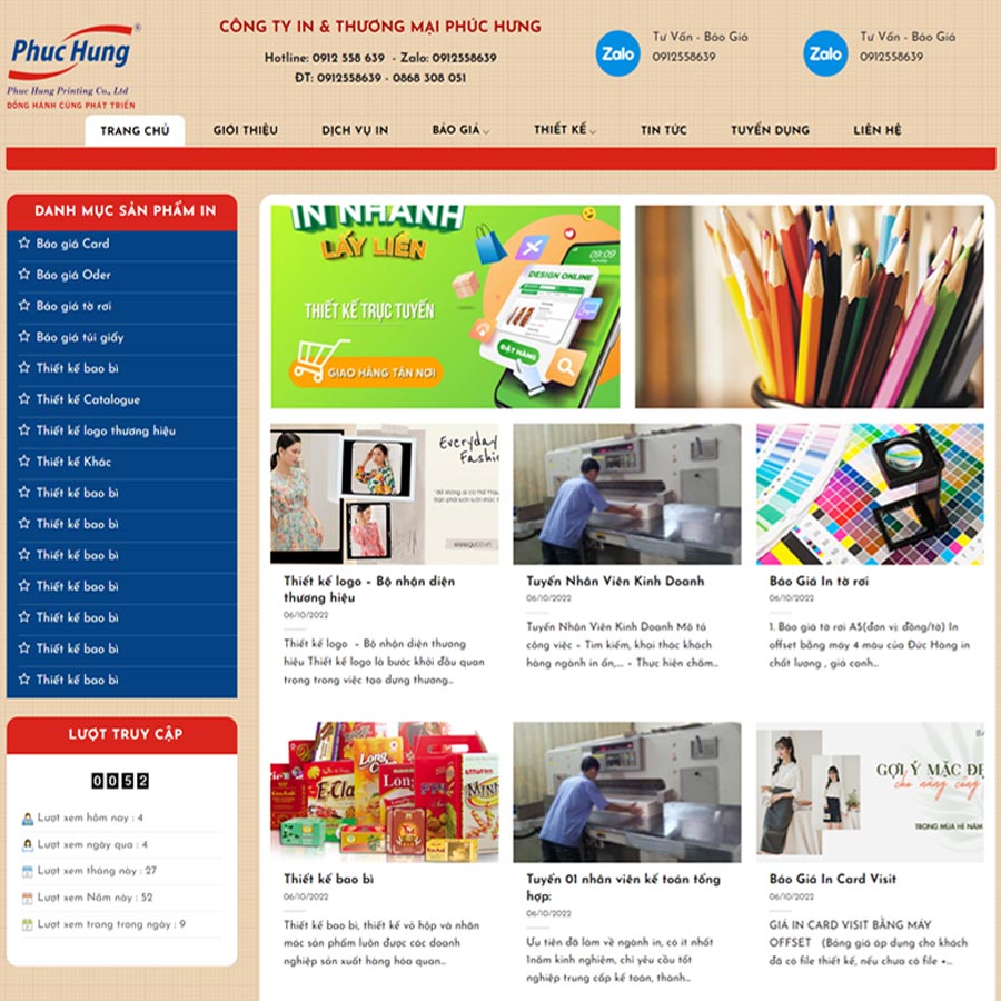 Thiết kế web chuyên nghiệp