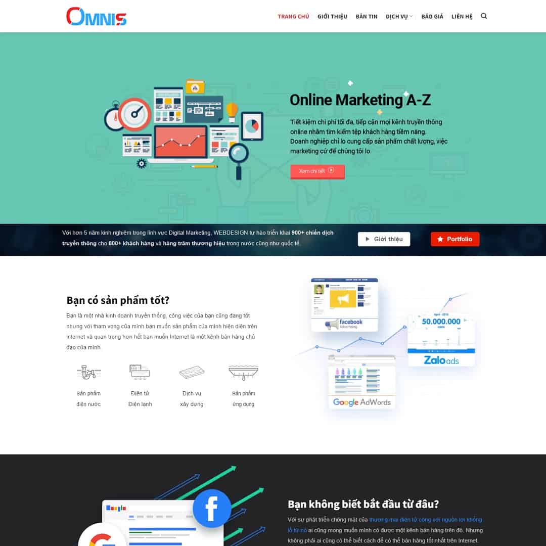 Thiết kế web chuyên nghiệp