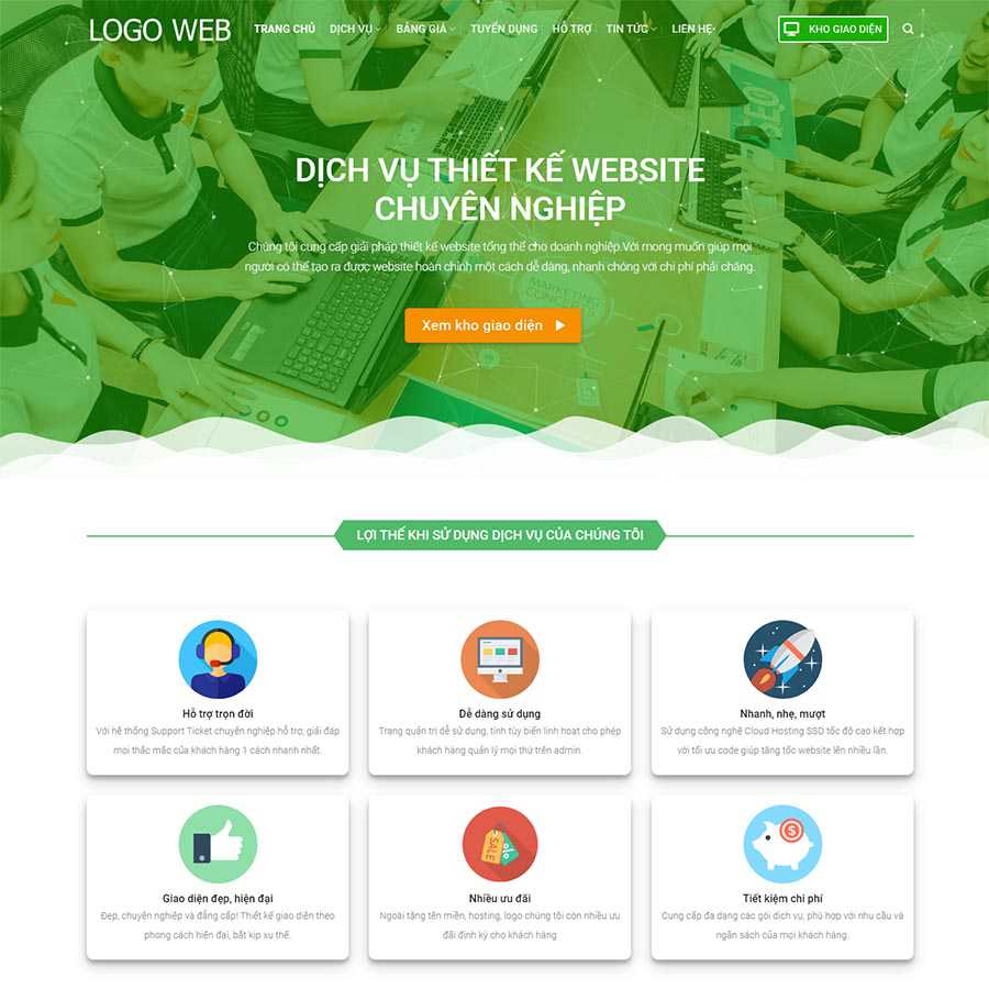 Thiết kế web chuyên nghiệp