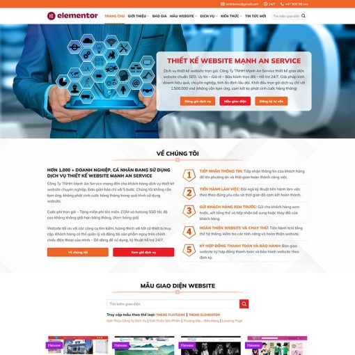 Thiết kế web chuyên nghiệp