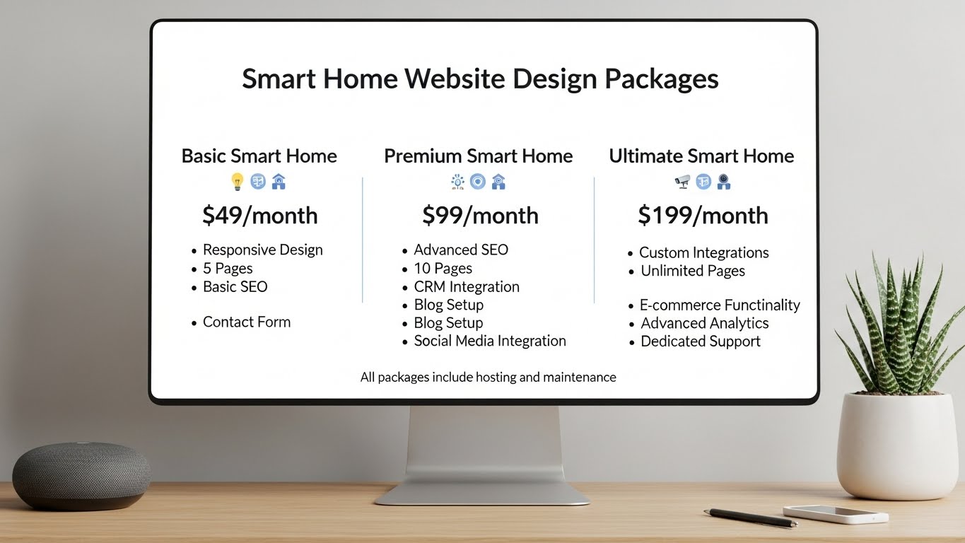 Bảng b&aacute;o gi&aacute; c&aacute;c g&oacute;i thiết kế website nh&agrave; th&ocirc;ng minh chi tiết 