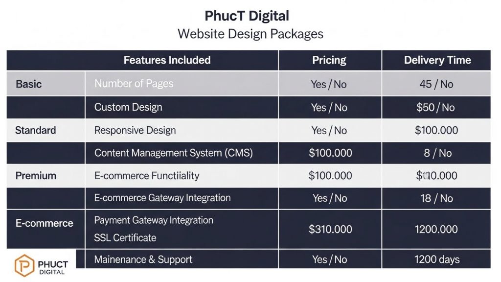 Thiết kế web chuyên nghiệp