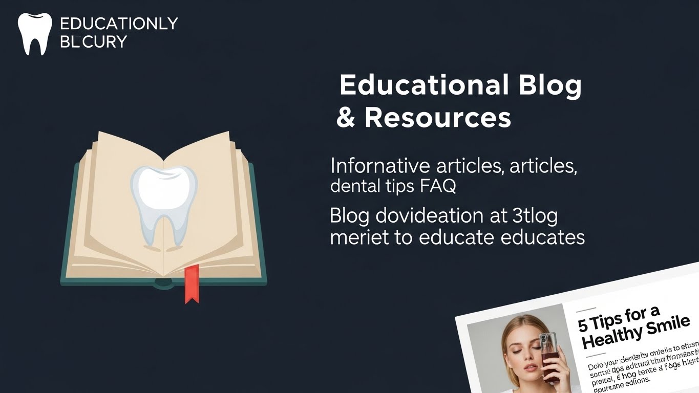 Biểu đồ m&ocirc; tả c&aacute;c t&iacute;nh năng cần c&oacute; của website nha khoa như đặt lịch, th&ocirc;ng tin b&aacute;c sĩ, blog, thư viện ảnh 