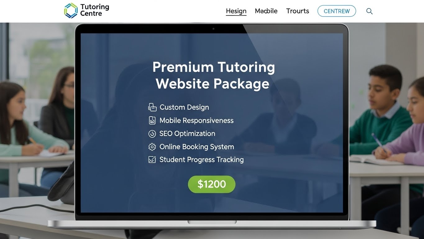 C&aacute;c g&oacute;i dịch vụ thiết kế website cho trung t&acirc;m gia sư được tr&igrave;nh b&agrave;y r&otilde; r&agrave;ng 