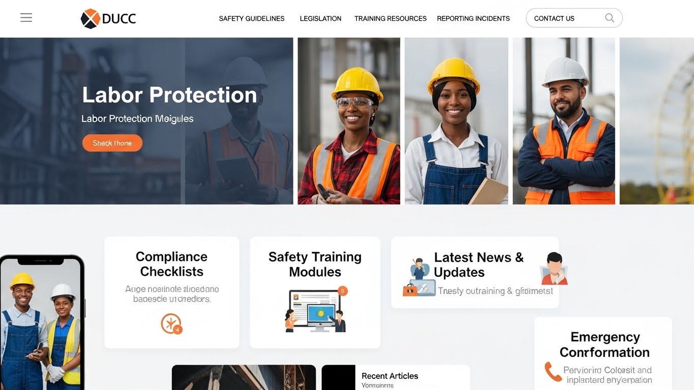 Các tính năng cần thiết của một website bảo hộ lao động hiệu quả