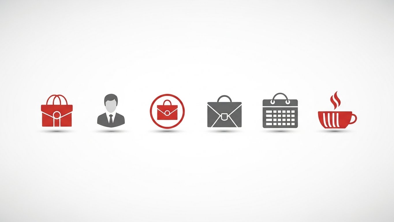 C&aacute;c t&iacute;nh năng quan trọng của một website đồ l&oacute;t được hiển thị dưới dạng icon. 