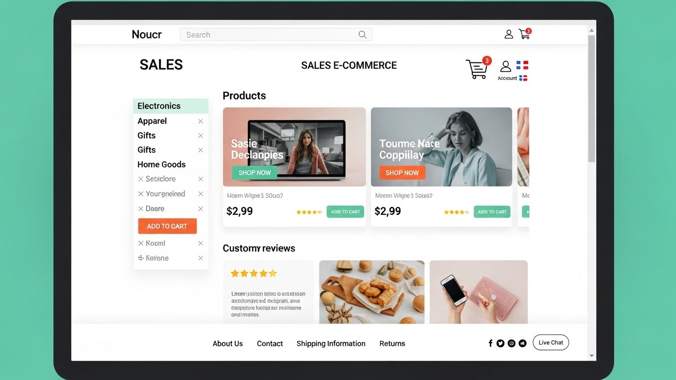 C&aacute;c t&iacute;nh năng thương mại điện tử cần thiết tr&ecirc;n website b&aacute;n h&agrave;ng 