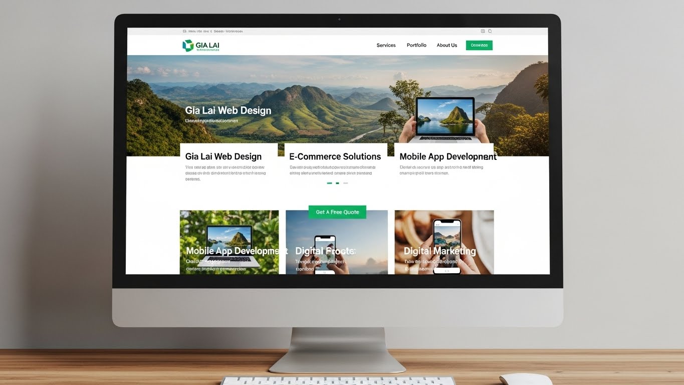Các Loại Dịch vụ Thiết kế Website tại Gia Lai