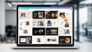 Tạo landing page bằng Canva