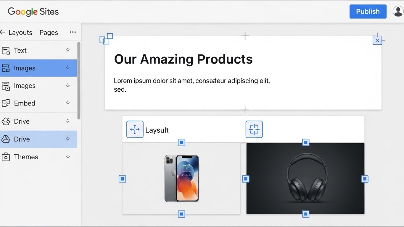 Sử Dụng Google Sites để Bán Hàng