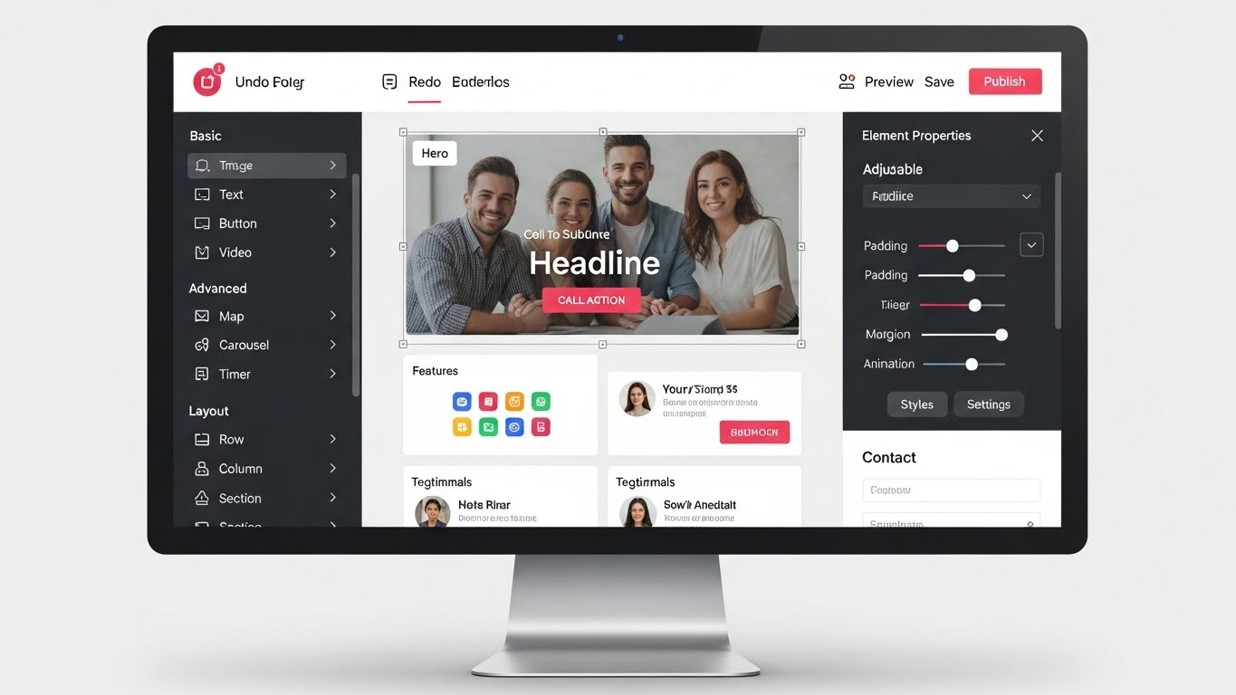 Các Công Cụ Phổ Biến Để Tự Tạo Landing Page Hiệu Quả