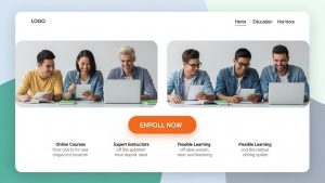 Mẫu Landing Page Giáo Dục