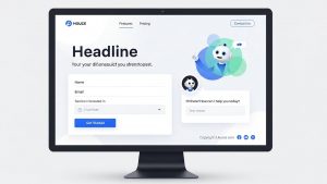 Làm sao để tích hợp biểu mẫu và tính năng chat trên landing page