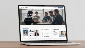 Mẫu Landing Page Tuyển Dụng