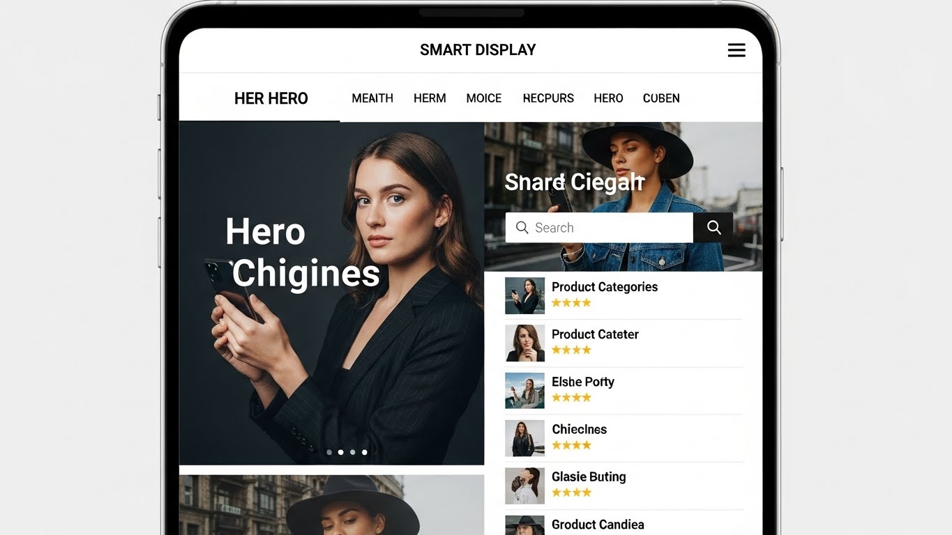 Giao diện website b&aacute;n sản phẩm inox chuy&ecirc;n nghiệp, hiển thị tương th&iacute;ch tr&ecirc;n laptop v&agrave; điện thoại. 