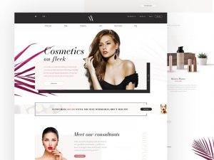 Landing Page Mỹ Phẩm