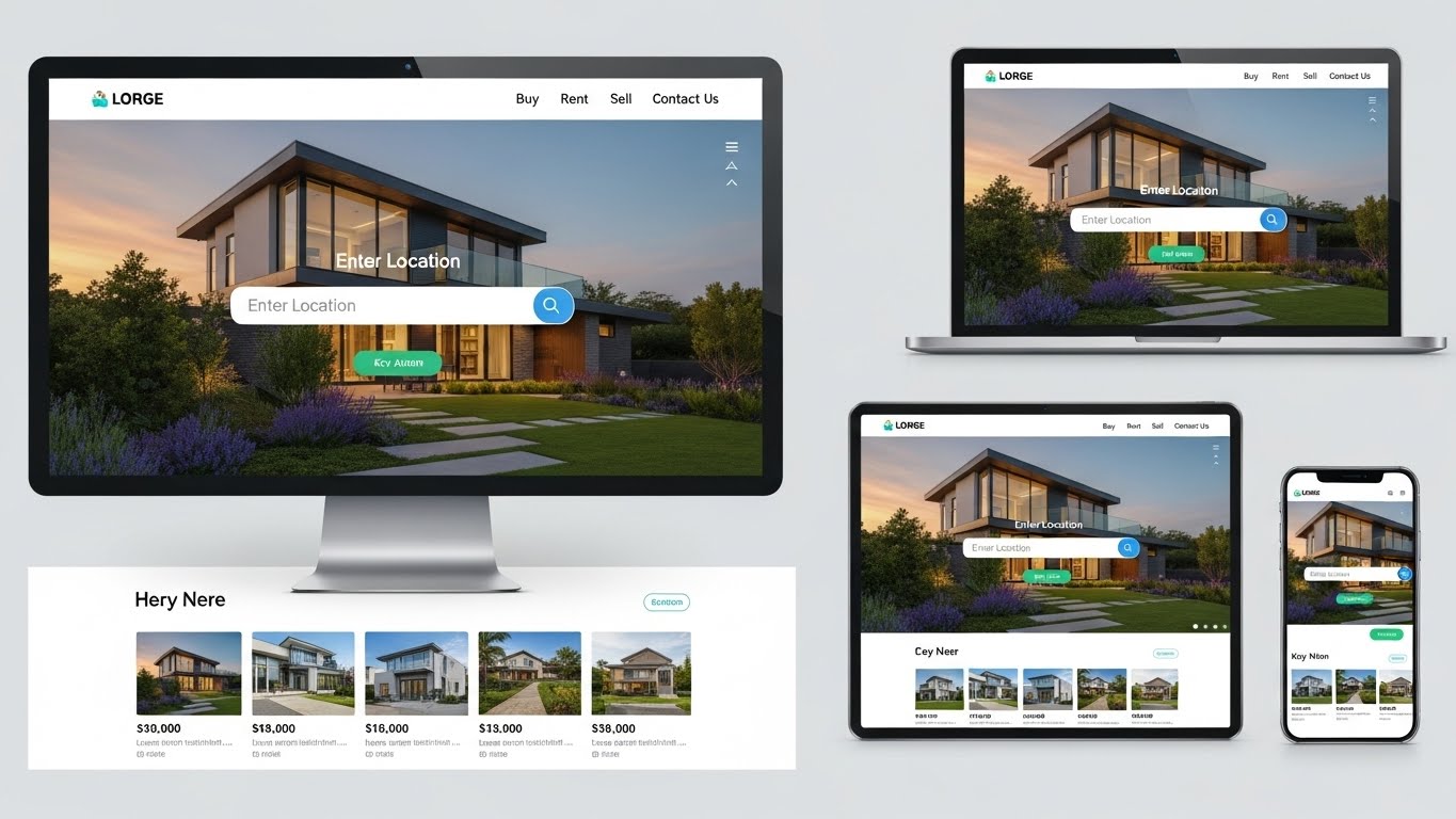 Thiết Kế Giao Diện Landing Page Bất Động Sản Chuyên Nghiệp