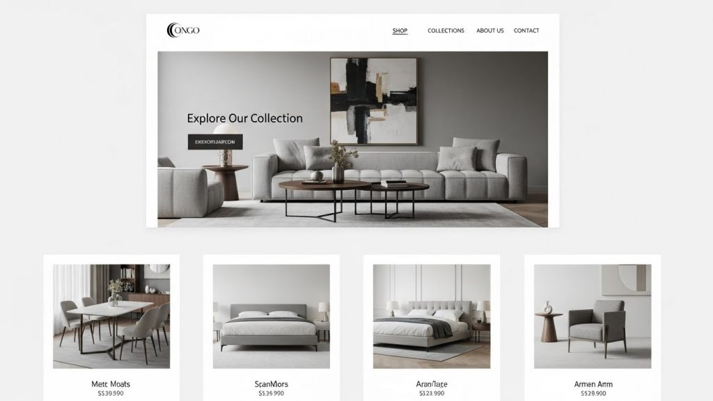 Landing Page Nội Thất