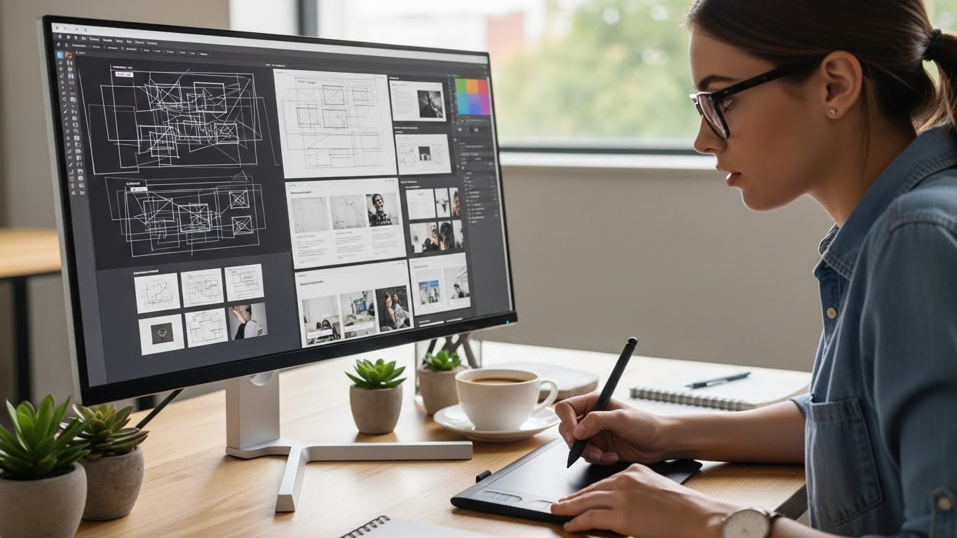 Bước 3: Thiết kế Giao diện Người dùng (UI) và Trải nghiệm Người dùng (UX)