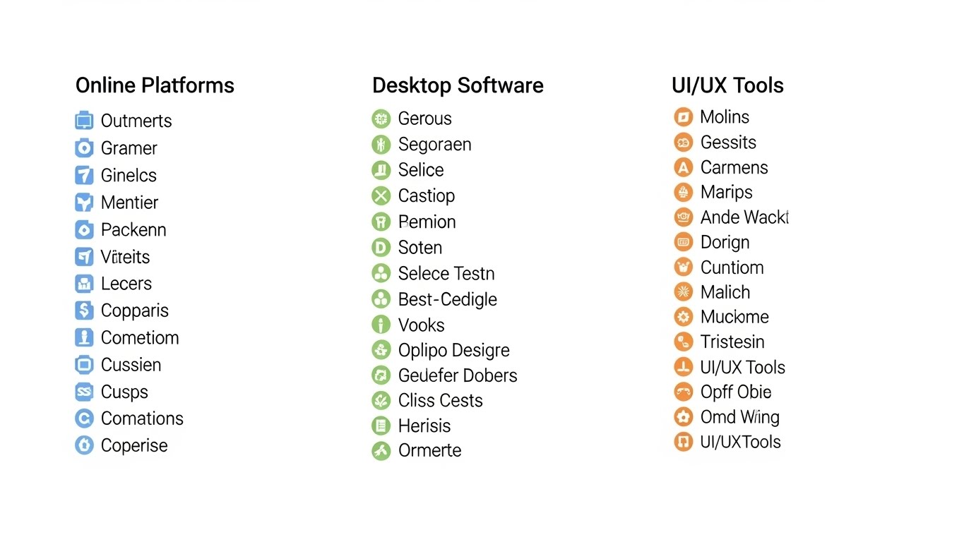 Các Loại Phần Mềm Thiết Kế Website Phổ Biến
