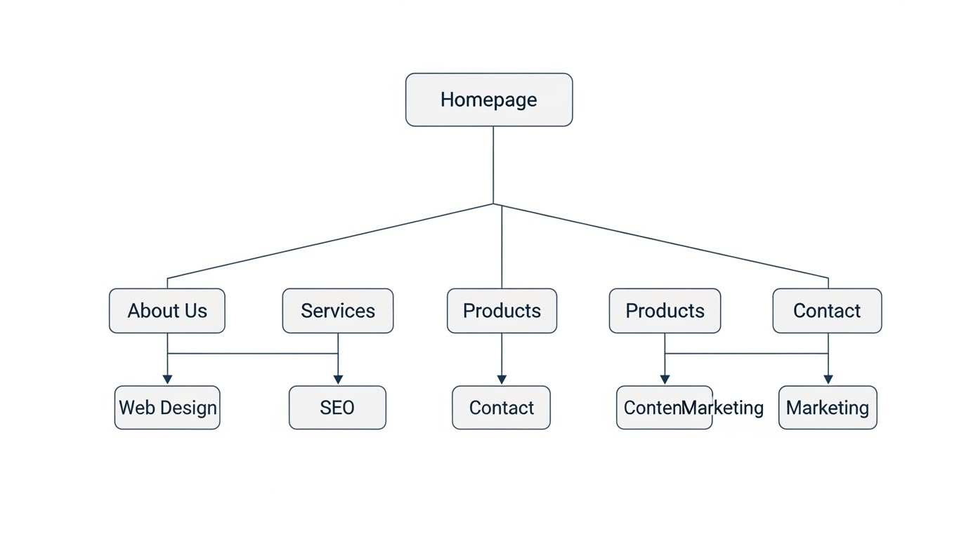 Cấu Trúc Website Rõ Ràng và Điều Hướng Trực Quan