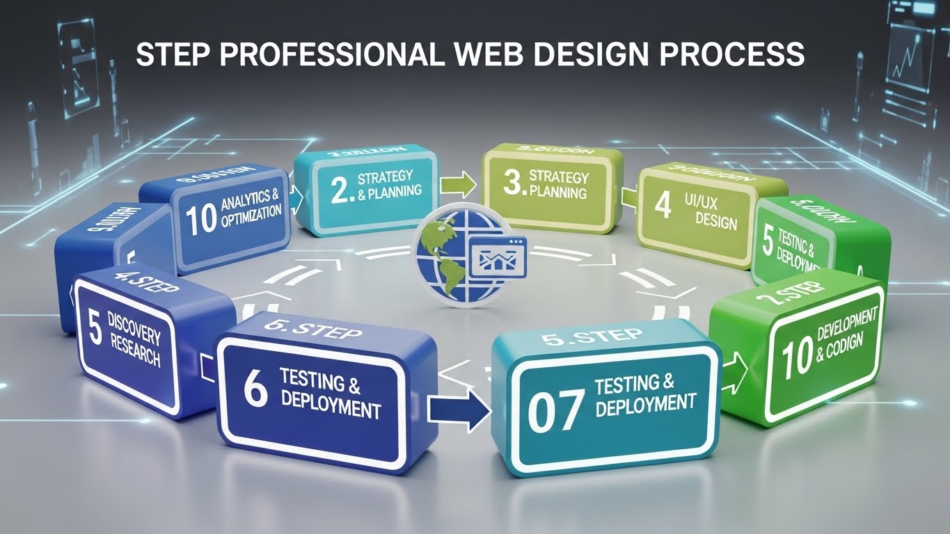 Quy Trình Thiết Kế Website Chuyên Nghiệp