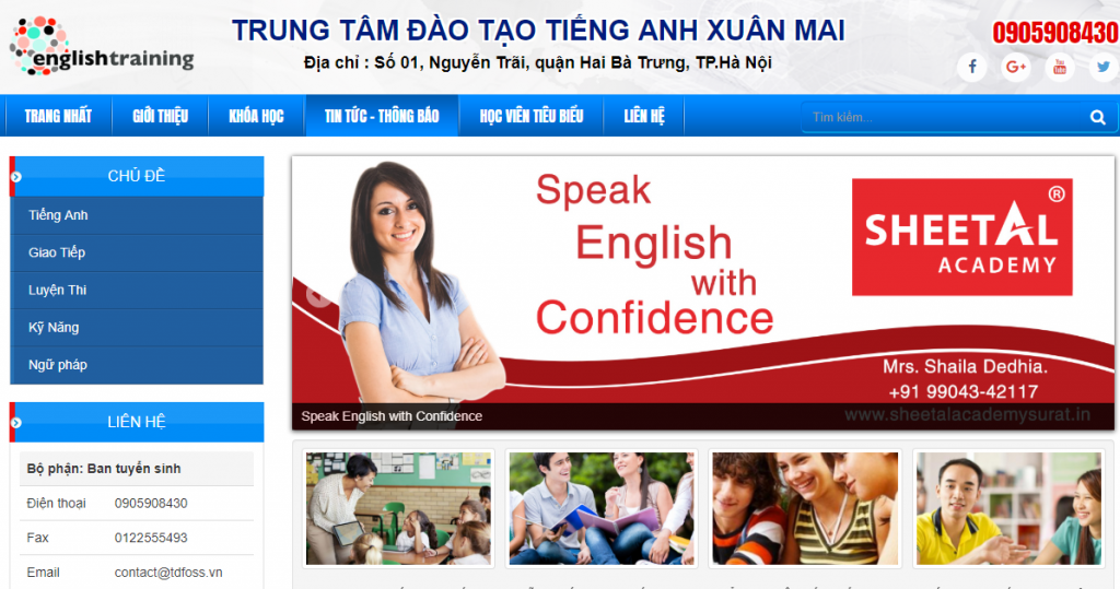Thiết kế web chuyên nghiệp
