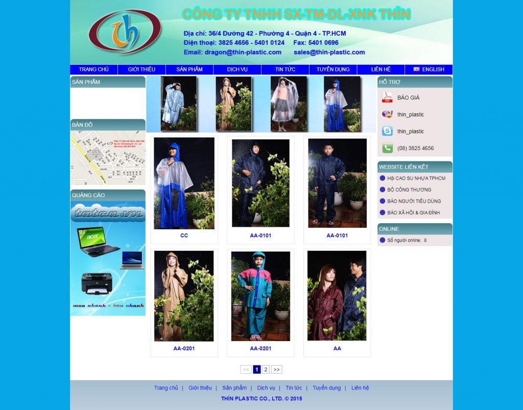 Thiết kế web chuyên nghiệp