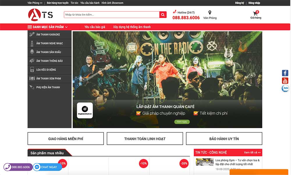 Thiết kế web chuyên nghiệp
