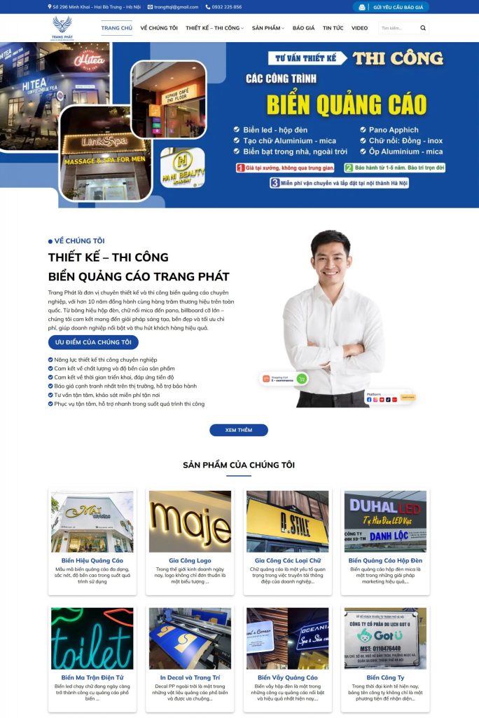 Thiết kế web chuyên nghiệp