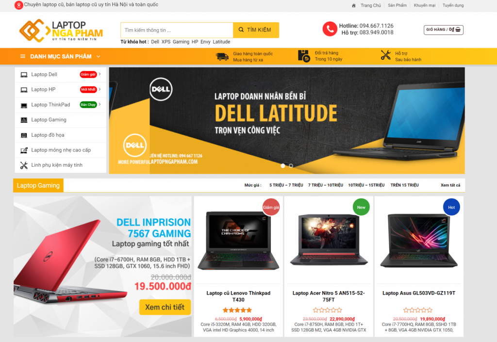 Thiết kế web chuyên nghiệp