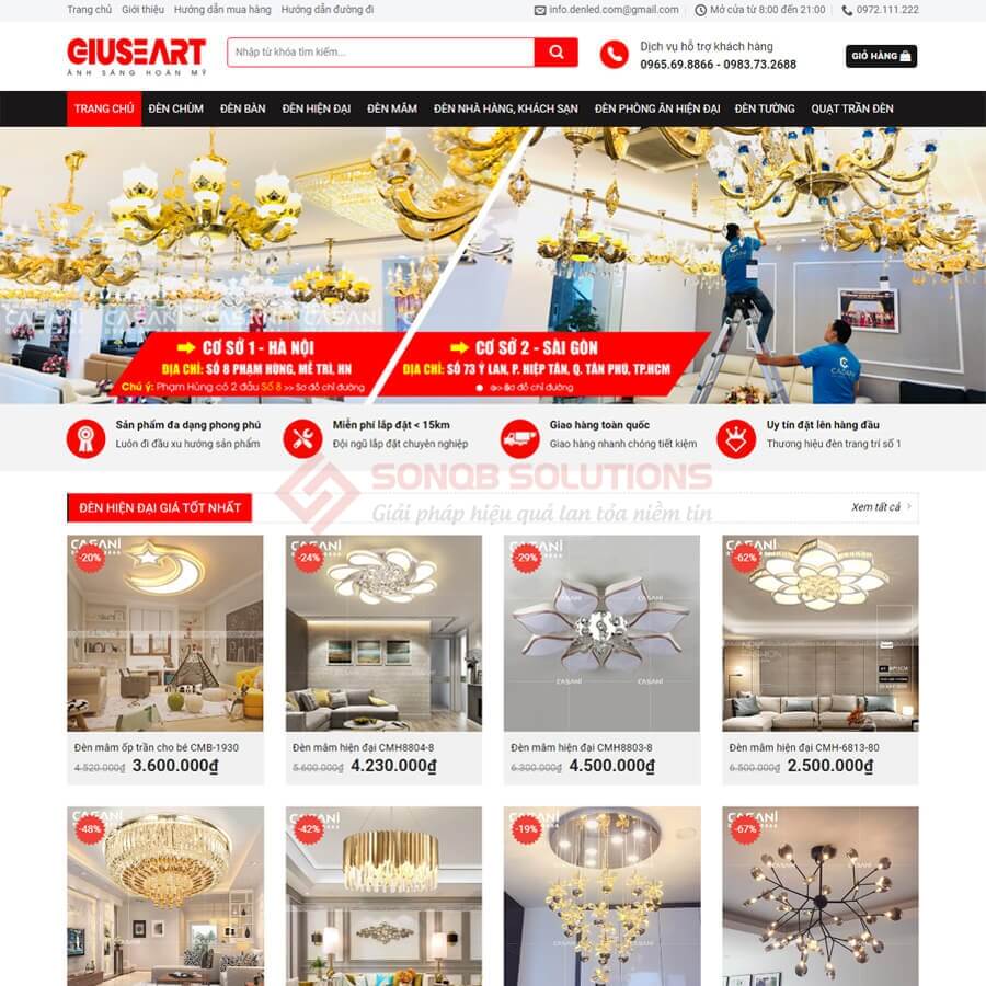 Thiết kế web chuyên nghiệp