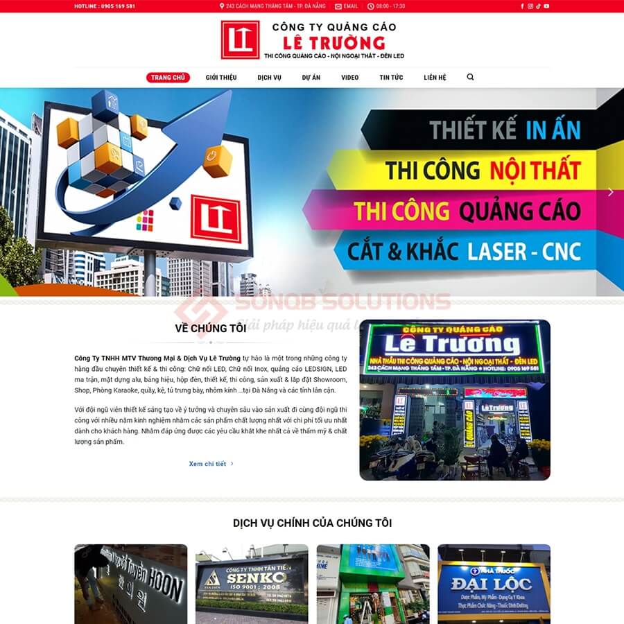 Thiết kế web chuyên nghiệp