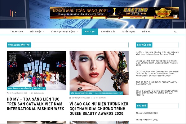 Thiết kế web chuyên nghiệp