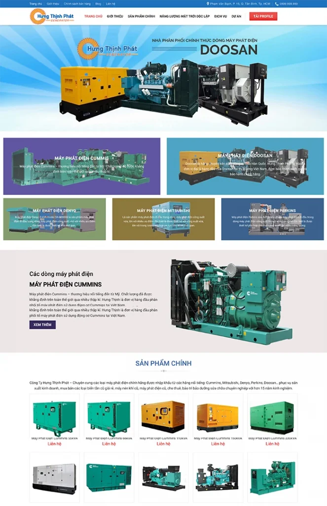 Thiết kế web chuyên nghiệp